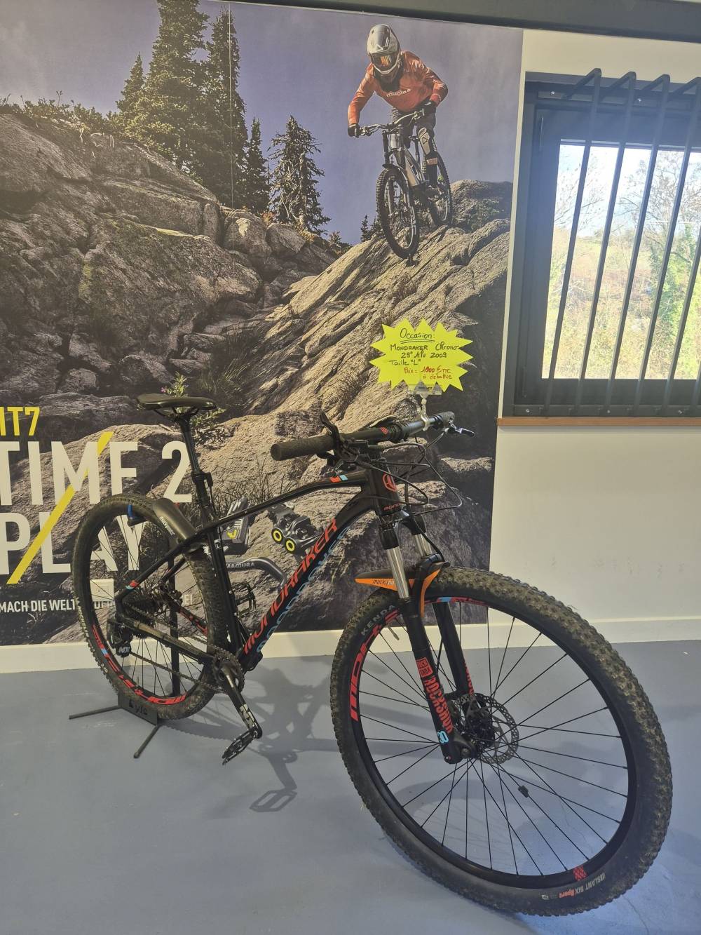 Vtt Mondraker Chrono Alu 29' de 2009