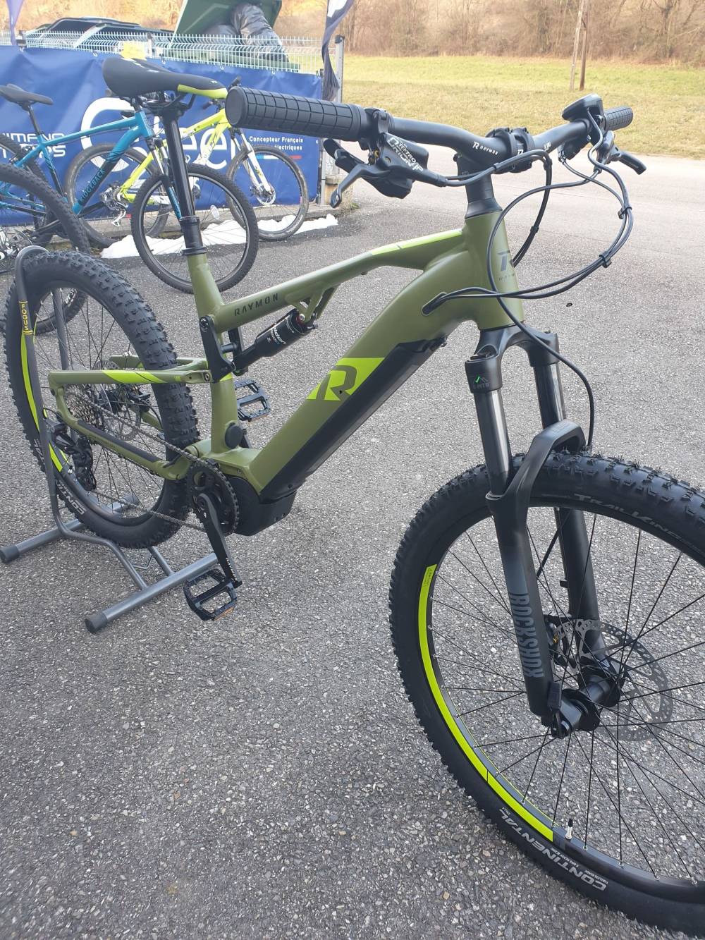 VTT ebike Raymon trailRay e 8.0 de 2022